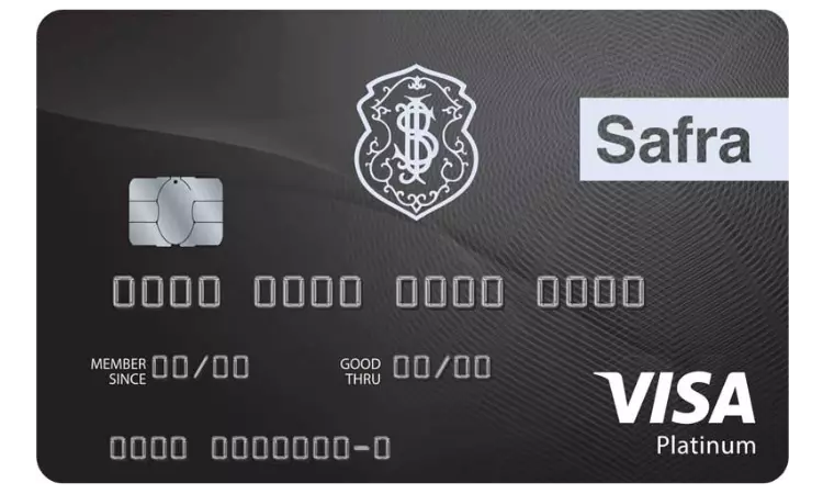 Kreditna kartica Safra Visa Platinum - Oglejte si prednosti