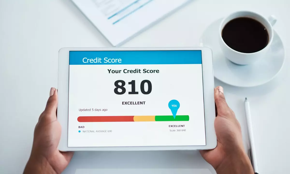 ¿Ves cómo es un puntaje crediticio excelente?